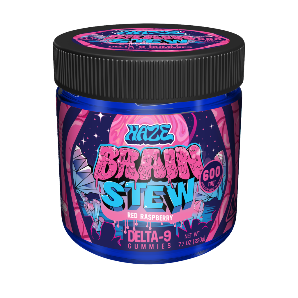 Haze Brain Stew Delta 9 Gummies – Hybrid 600mg