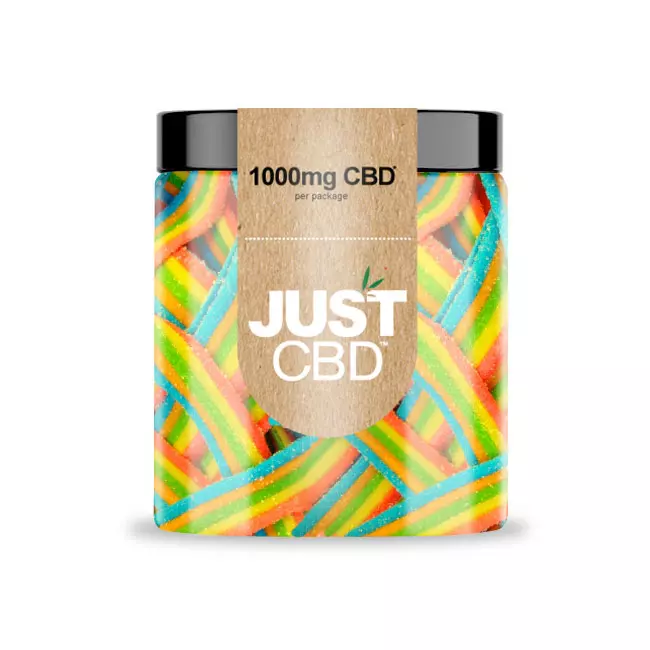 Just CBD Vegan Rainbow Ribbons